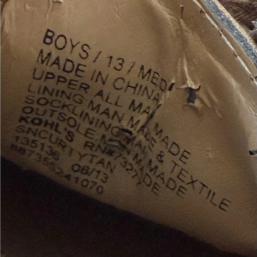 Boys dress shoes, size 13